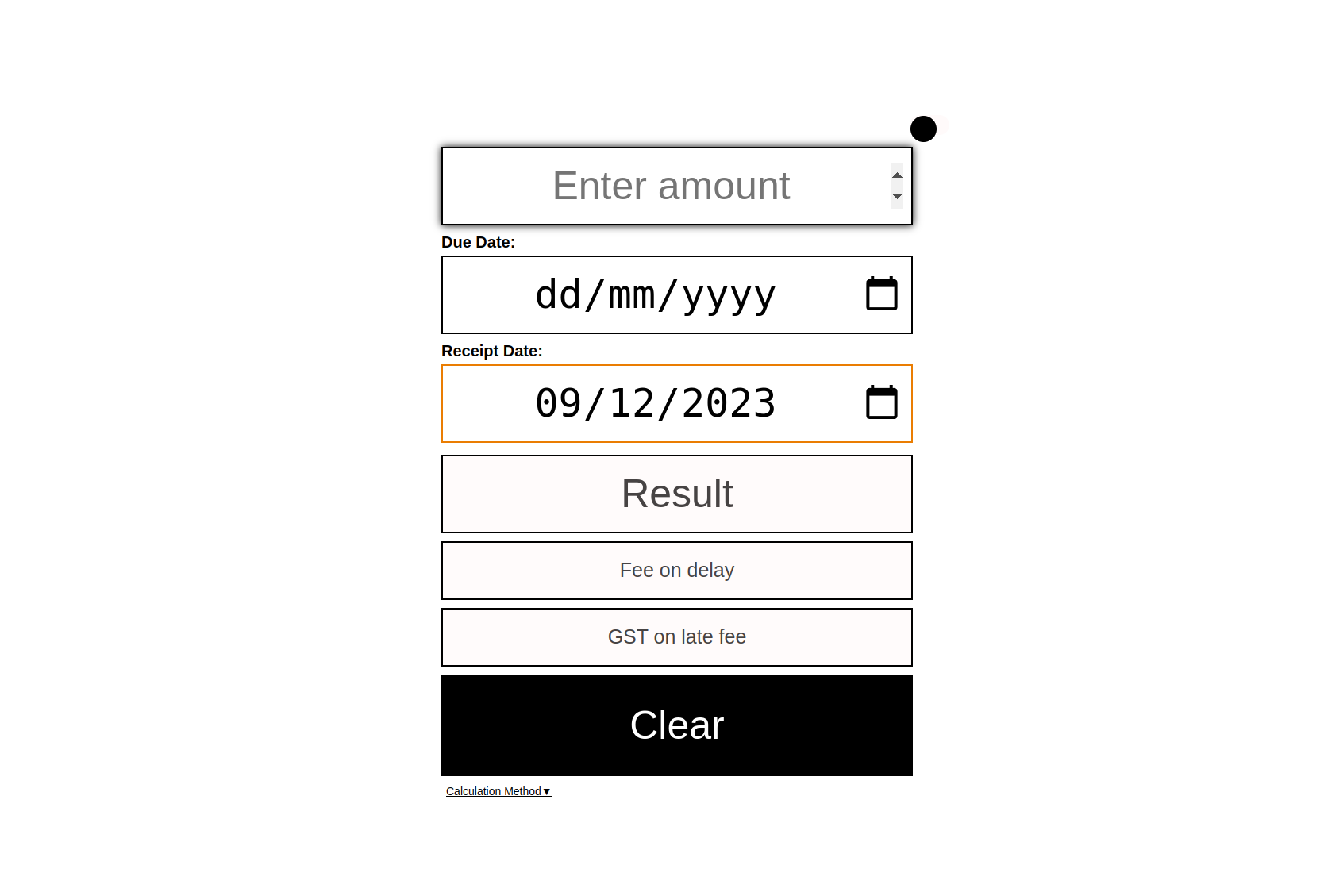 Invoice Delay Calculator preview